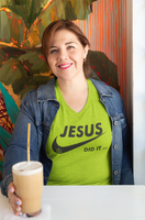 JESUS DIT IT....... LADIES V-NECK