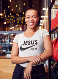 JESUS DIT IT....... LADIES V-NECK