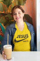 JESUS DIT IT....... LADIES V-NECK