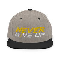 NEVER GIVE UP