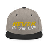 NEVER GIVE UP
